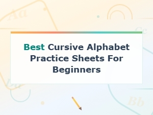 Best Cursive Alphabet Practice Sheets for Beginners Free Printables